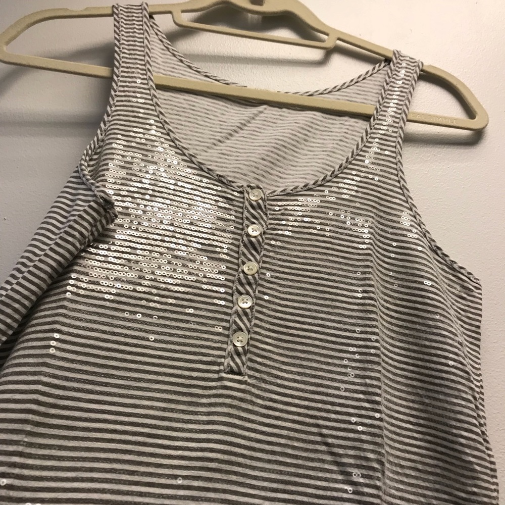 JCREW Sequin Tank Top